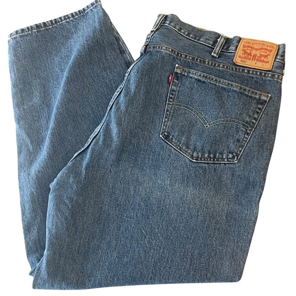 Levis 560 Jeans Mens 46x30 Y2K Skater Grunge EUC